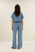 By-Bar robyn viscose pants blue stone